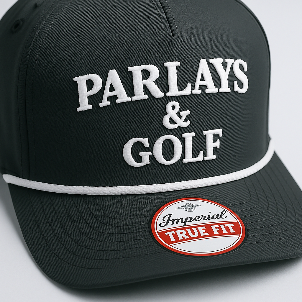 Parlays & Golf - Gorra Clásica Negra