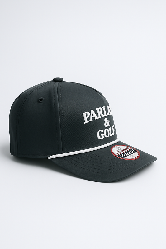 Parlays & Golf - Gorra Clásica Negra