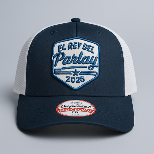 Gorra Rey del Parlay 2025 - Edición Escudo