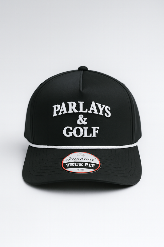 Parlays & Golf - Gorra Clásica Negra