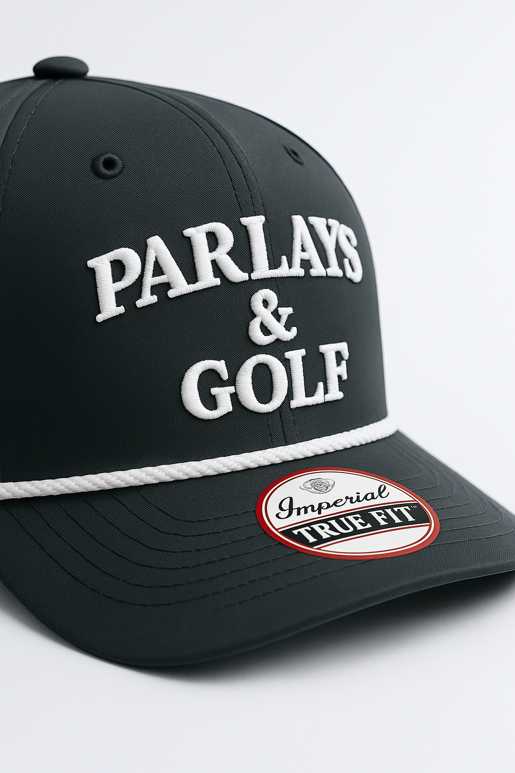 Parlays & Golf - Gorra Clásica Negra
